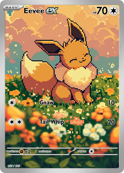 Eevee Fan Art Card