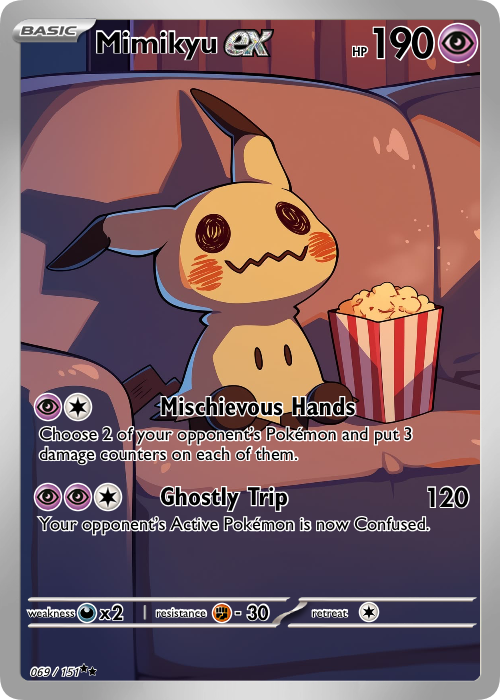 Mimikyu Fan Art Card