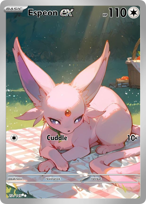 Espeon Fan Art Card