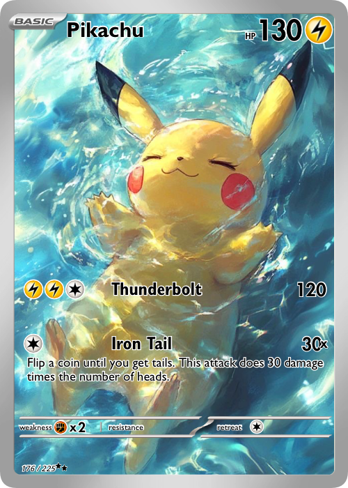 Pikachu Fan Art Card