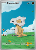 Cubone Fan Art Card