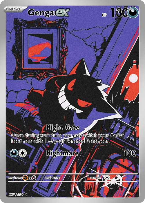 Gengar Fan Art Card