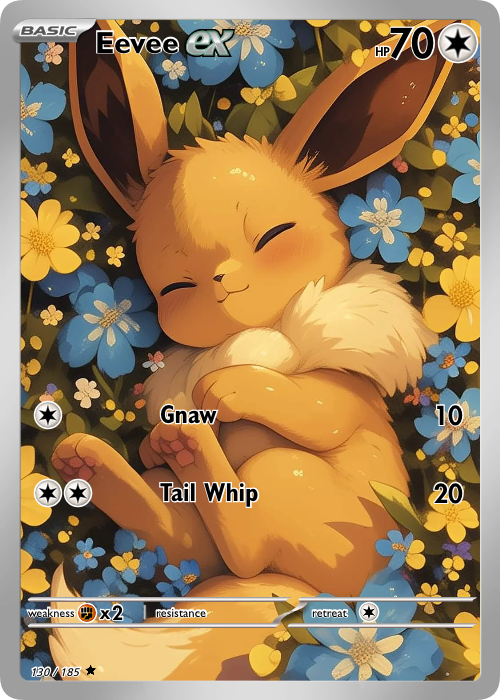 Eevee Fan Art Card