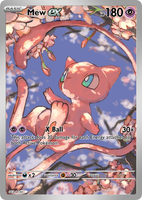 Mew Fan Art Card