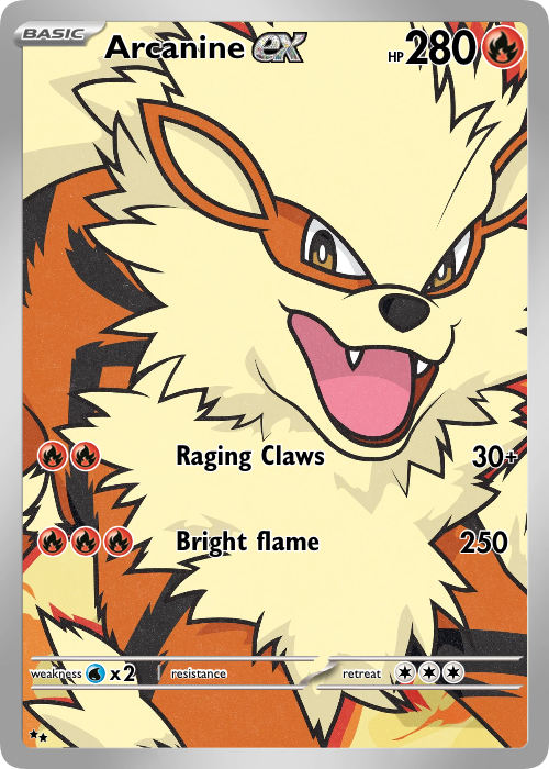 Arcanine Fan Art Card