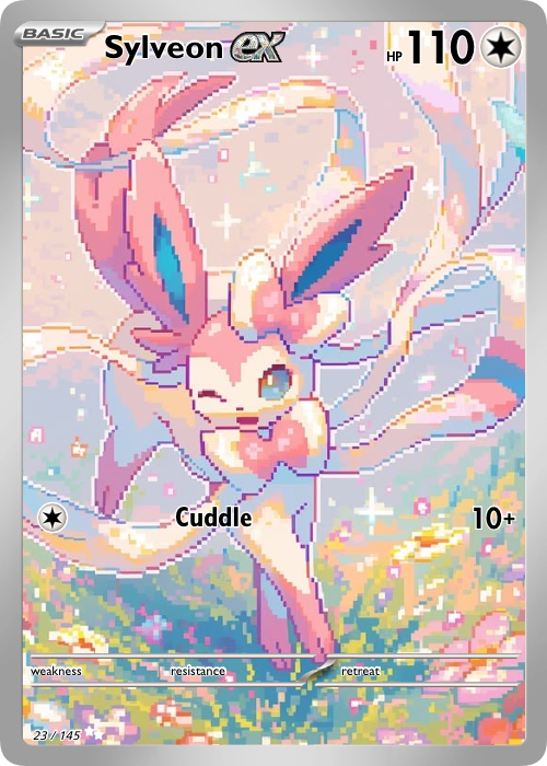 Sylveon Fan Art Card