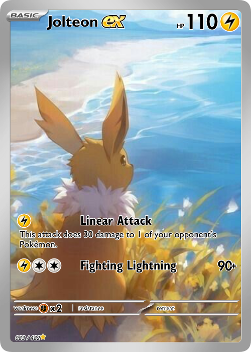 Jolteon Fan Art Card