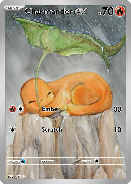 Charmander Fan Art Card