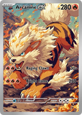 Arcanine Fan Art Card